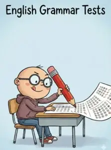 Image of English grammar tests