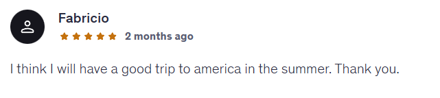 A testimonial from Udemy