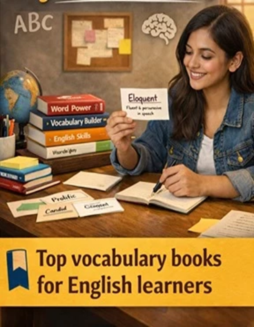 Image of English vocabulary books