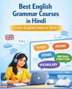 Image of English grammar courses in Hindi
