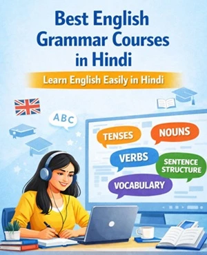 Image of English grammar courses in Hindi