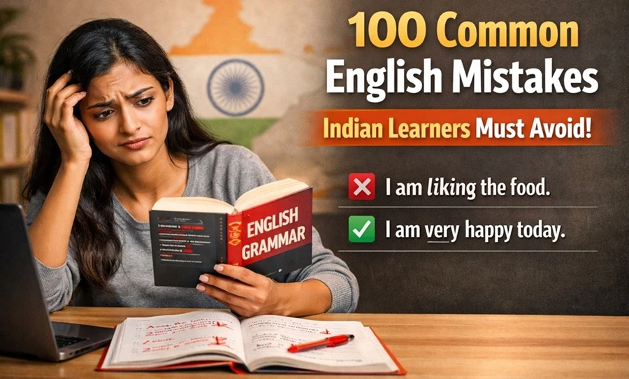 Image of 100 common English mistakes