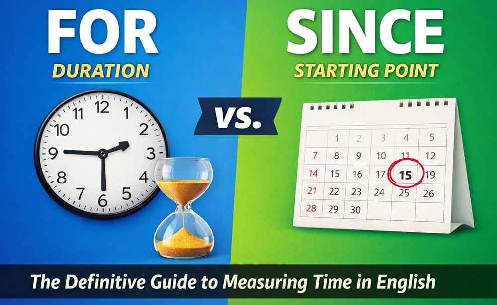 Image of Since vs. For Rules