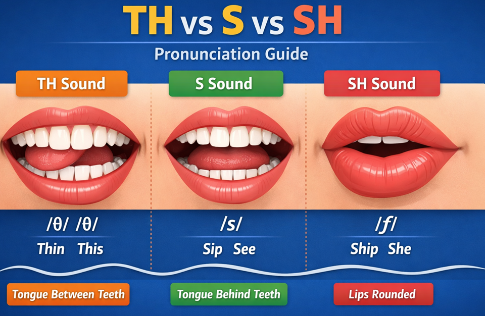 Image of English pronunciation for Indian learners