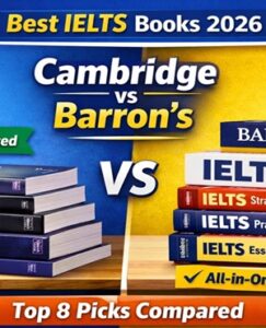 Image of the best books for IELTS aspirants