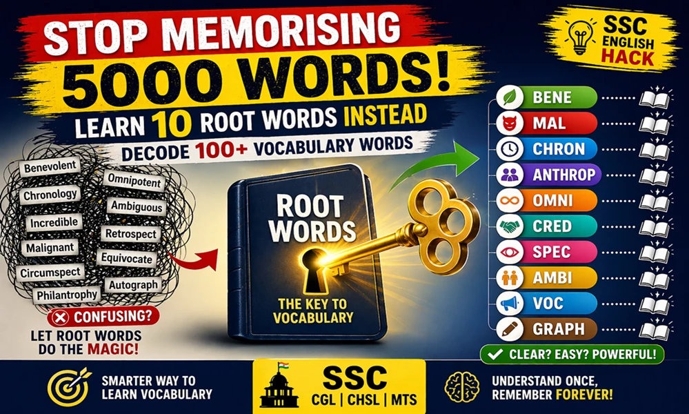 Image showing Root Words for SSC Vocab