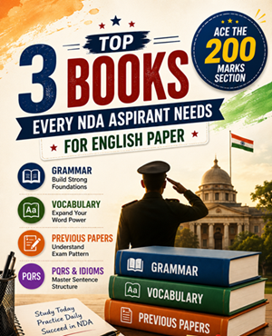 Image showing the best books for NDA English