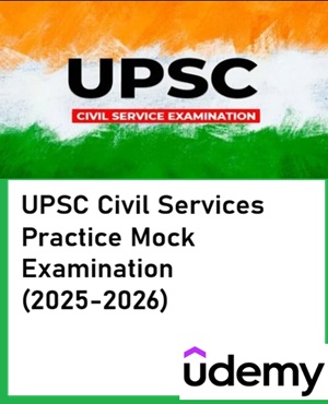 Course image of UPSC Civil Services Practice Mock Examination (2025-2026)