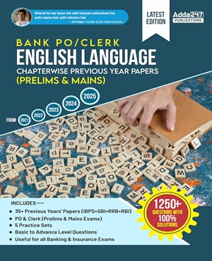 Book image of Bank PO & Clerk English Language Chapterwise Previous Year Papers (Prelims & Mains) Book