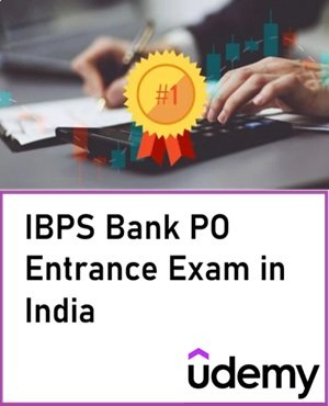 Udemy course image of IBPS Bank PO Entrance Exam in India