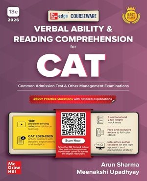 Courseware on Verbal Ability & Reading Comprehension, 13e for CAT 2026 by Arun Sharma