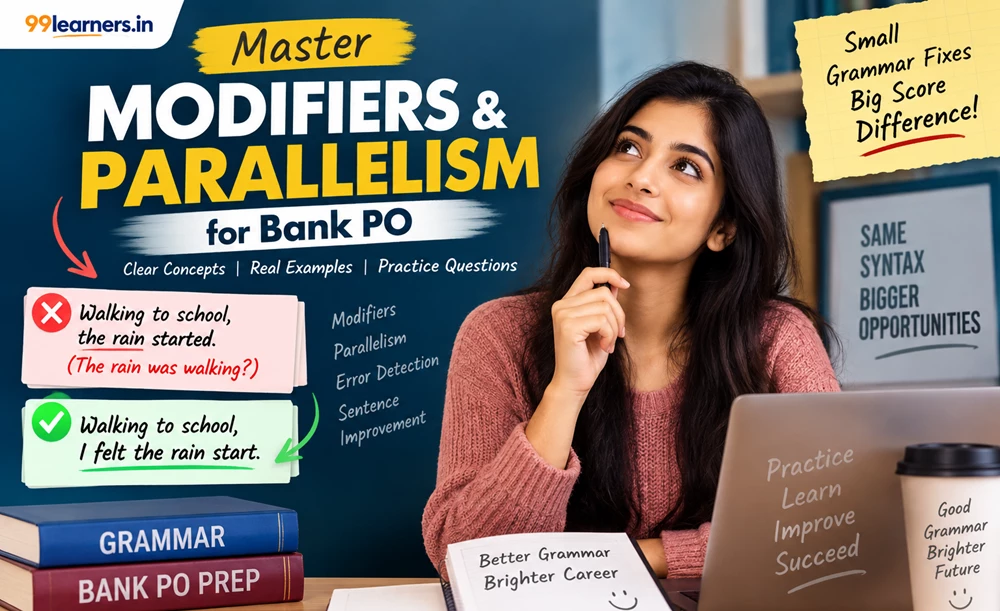 Image of Dangling Modifiers Parallelism Bank PO Syntax Errors