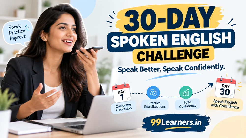 Image of Spoken English challenge for busy professionals